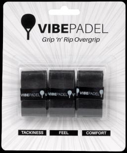 Vibepadel All Black Pack Padel Overgrip
