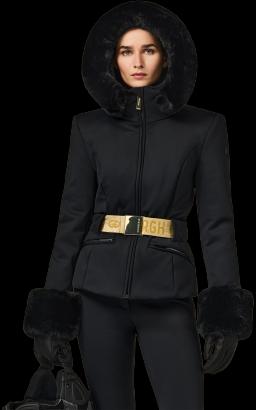 Goldbergh Womens Prezioso Ski Jacket Faux Border