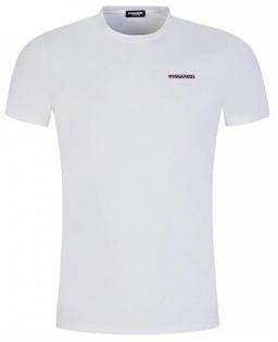 Dsquared2 Mens Chest Logo Round Neck T-Shirt
